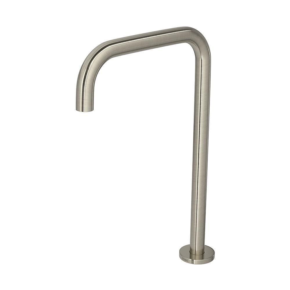 Torneira Bica Alta Quadrada Inox 333x50x237mm 1792.INX105