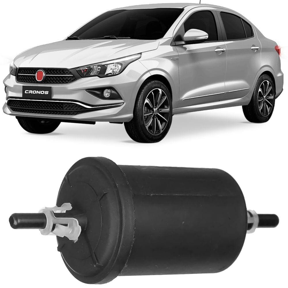 Filtro Combustível Cronos Doblo Grand Siena Metal Leve Kl582
