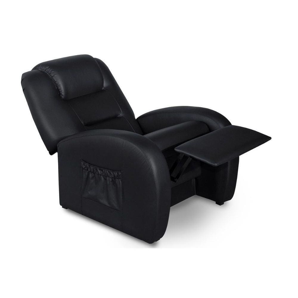 Poltrona De Amamentação Sala Reclinável Luxobel Colonus Two Way Courano Preto