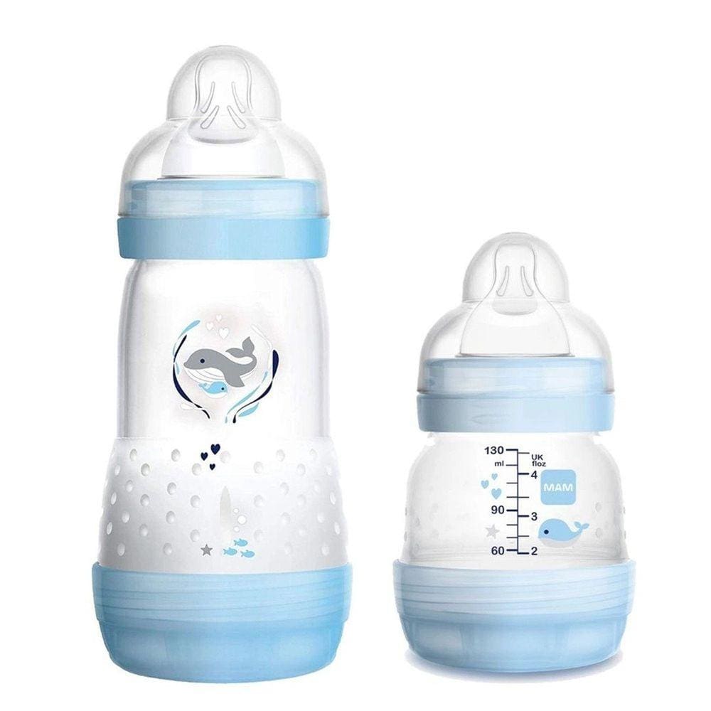 Kit de Mamadeiras Easy Start 0+ Azul - MAM