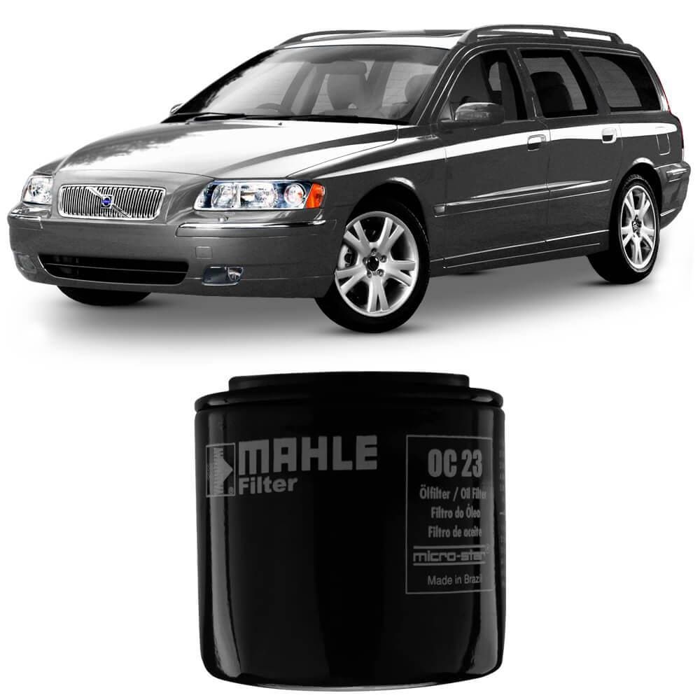 Filtro Óleo Volvo 460 V70 92 A 2007 Metal Leve Oc23