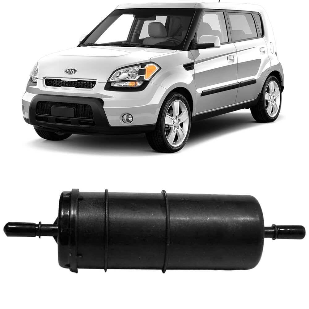 Filtro Combustivel Kia Soul 1.6 2011 A 2018 Metal Leve Flex
