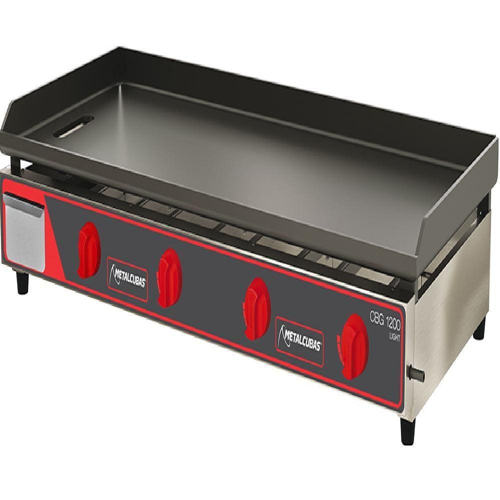 Chapa Bifeteira a Gás CBG-1200L Metalcubas 120x52cm
