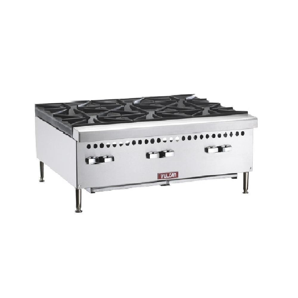 Fogão de Bancada 6 Bocas à Gás Hotplate VCRH-36 Hobart/Vulcan
