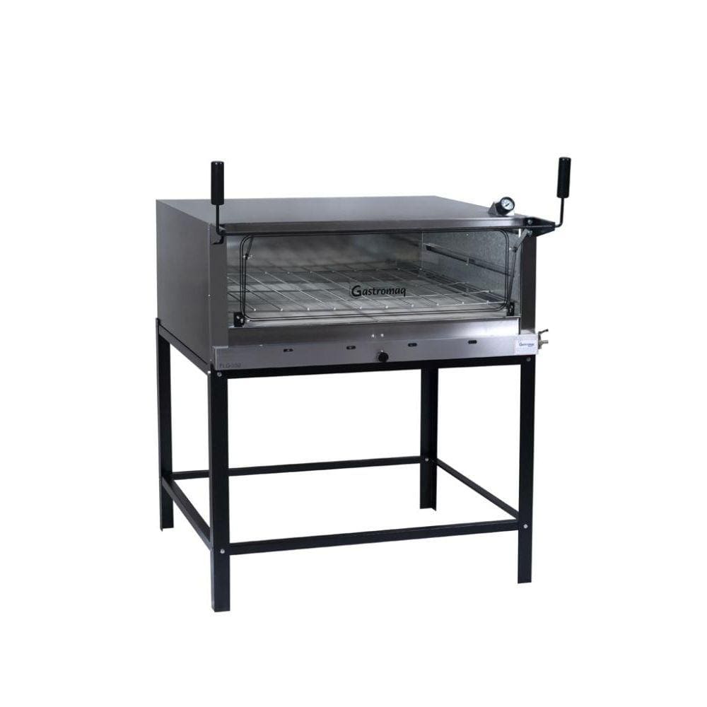 Forno a Gás de Lastro Gastromaq FLG-950I PG Porta Guilhotina Inox