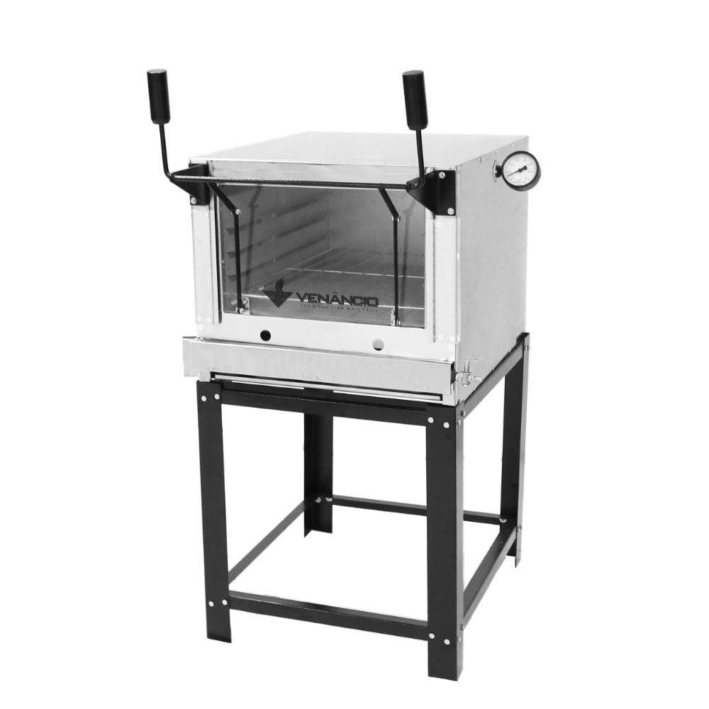 Forno a Gás de Lastro Industrial Roma Inox FIRI60 Porta Guilhotina Venâncio
