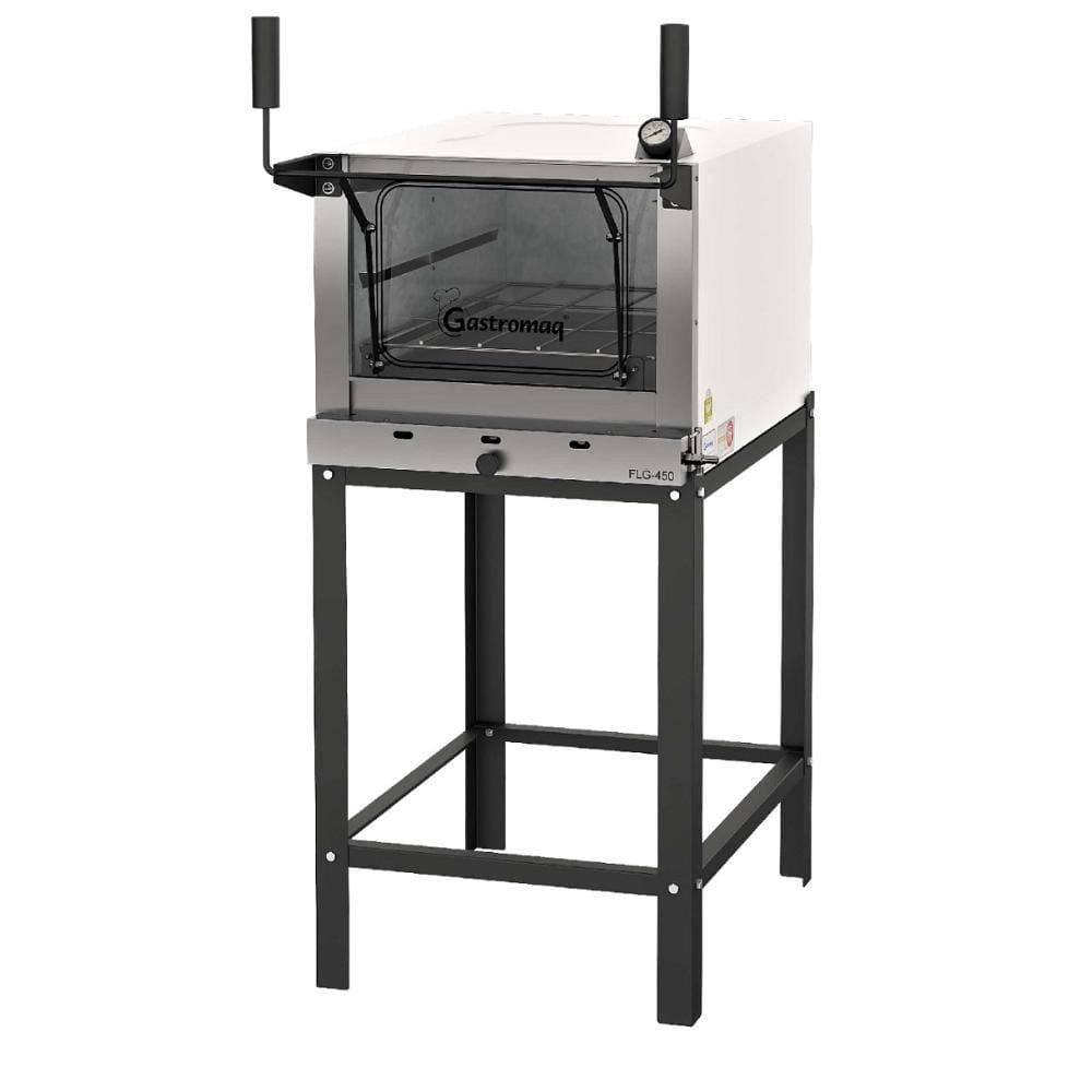Forno a Gás de Lastro Gastromaq FLG-450I PG Porta Guilhotina Inox
