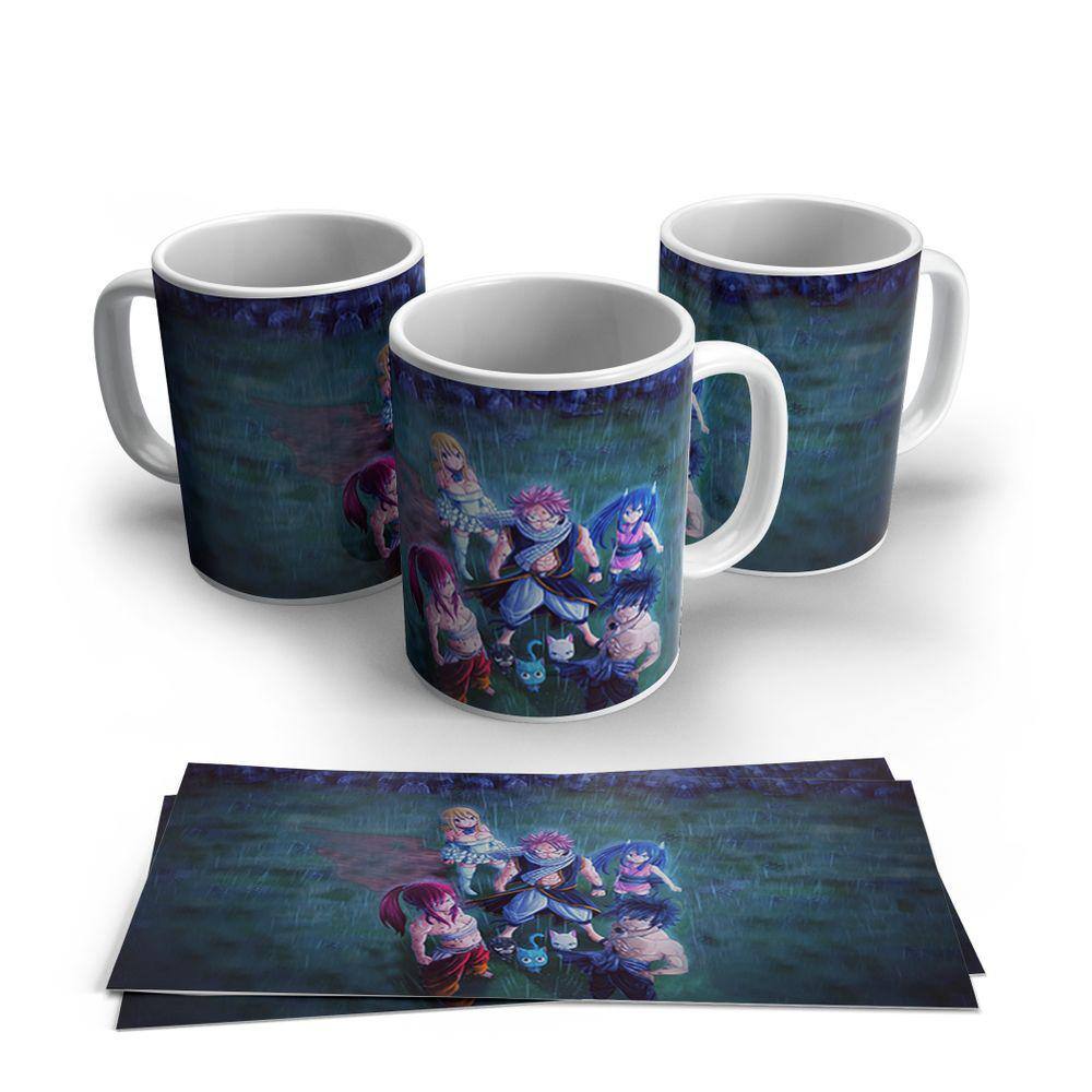 Caneca de Porcelana Fairy Tail modelo 23