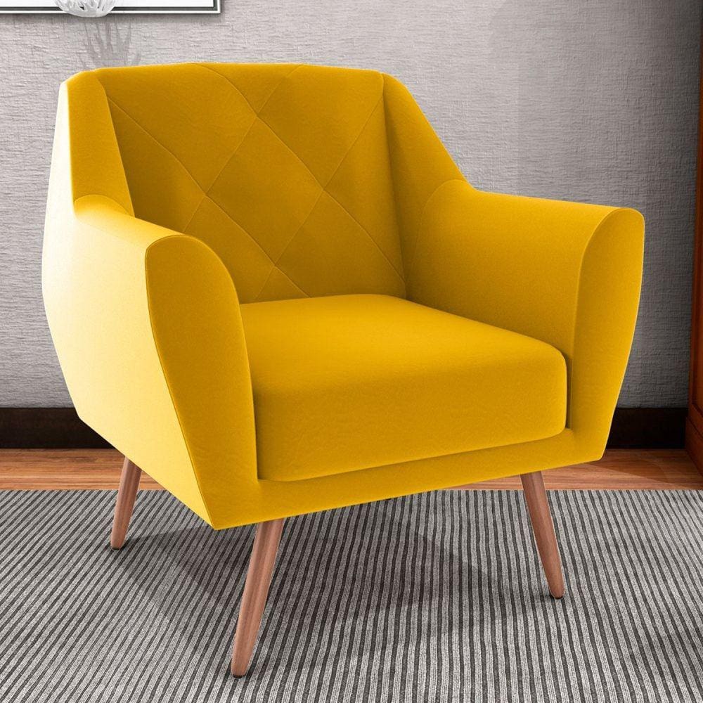 Poltrona Veneza Amarelo