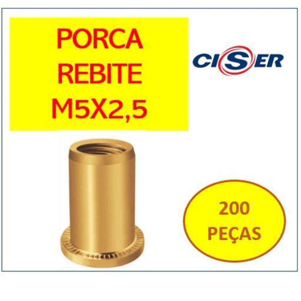 Rebite com Rosca Interna 3,0 H 13 M5 - Easy Clinch
