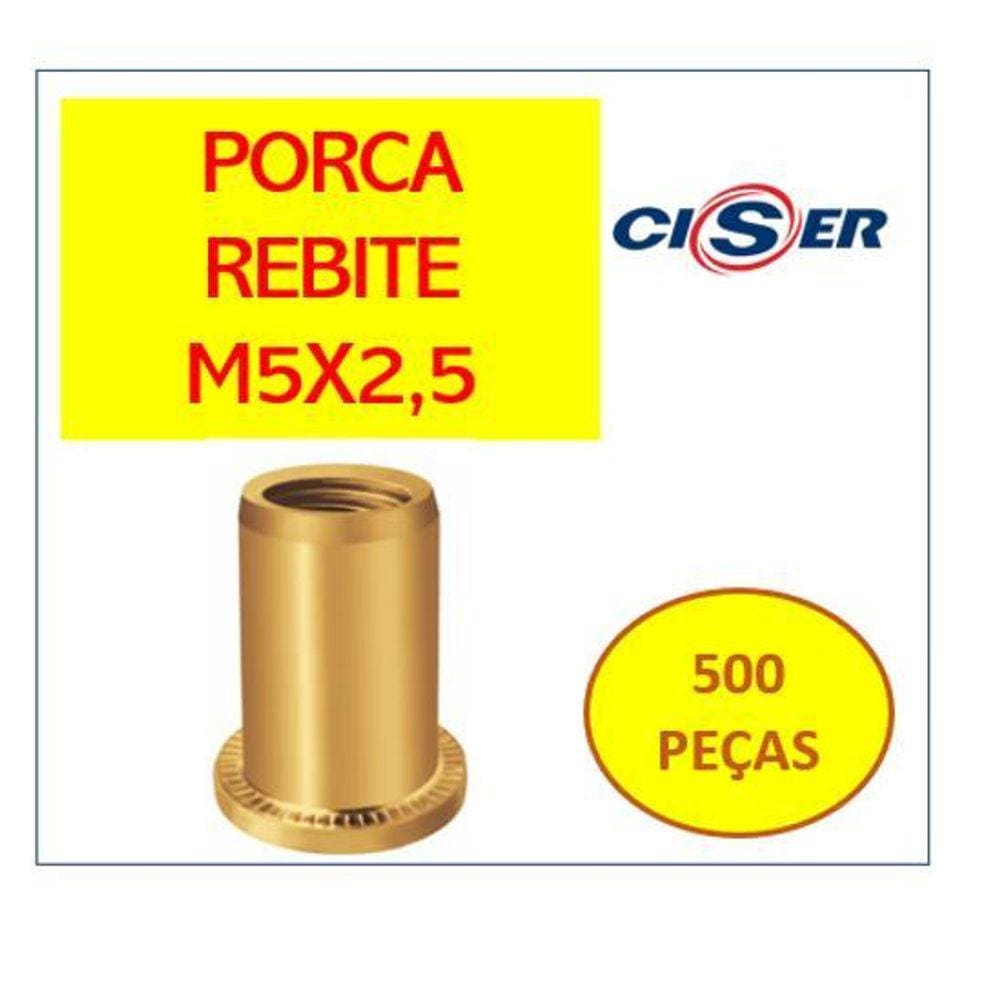 Rebite Rosca Interna Porca 3,0 H13 M5 500pç - Easy Clinch