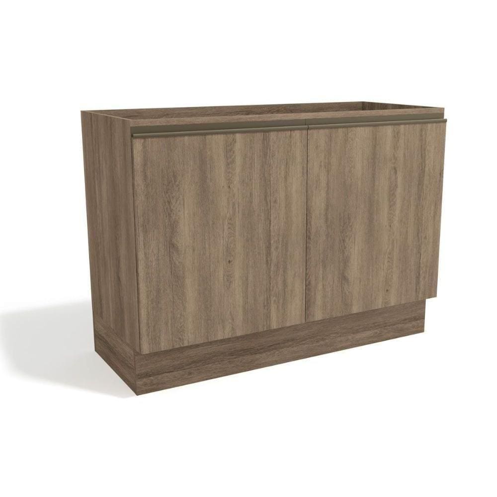 Balcão De Cozinha Modulado Maxxi G745 2 Portas S/ Tampo Nogal - Kappesberg