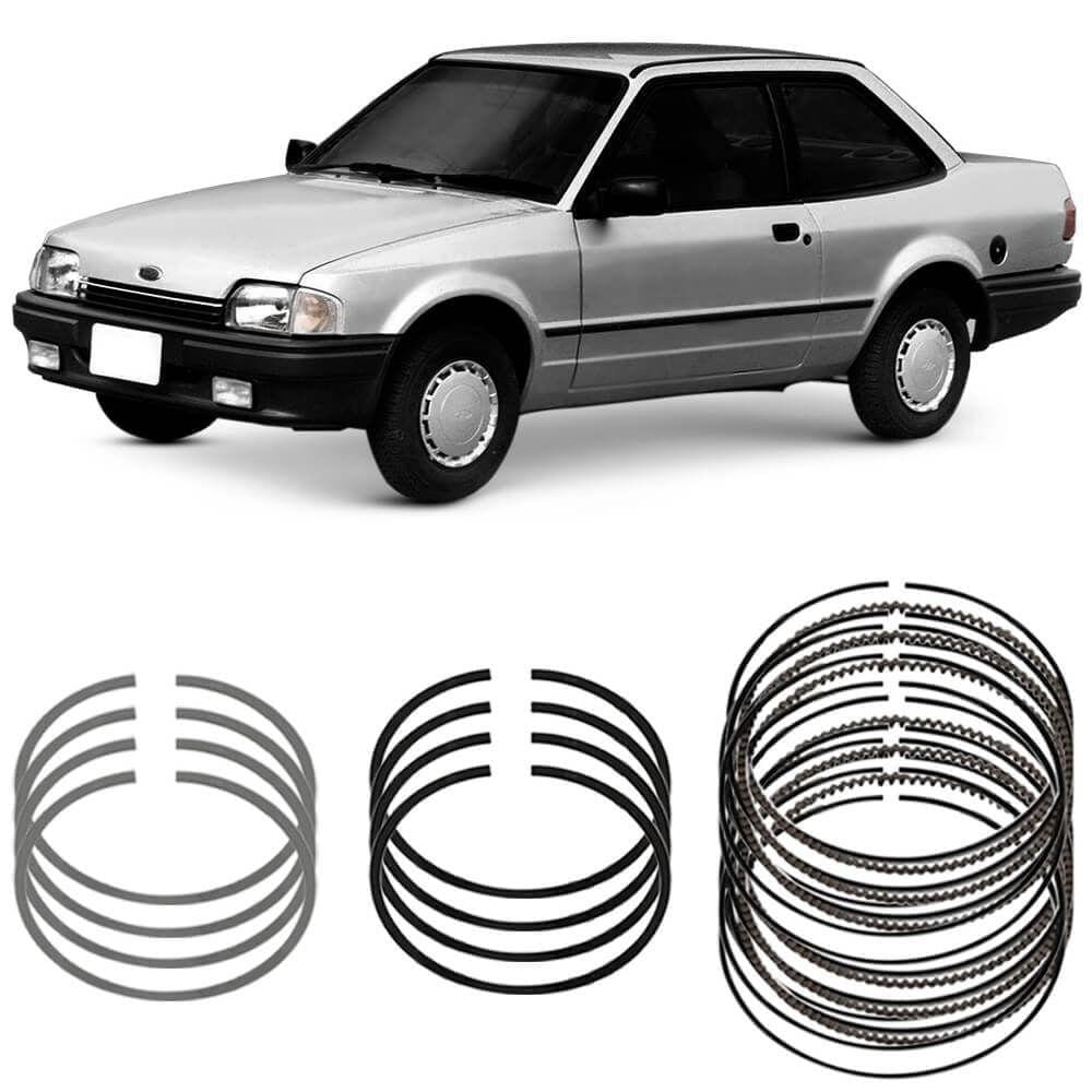 Jogo Anel Segmento Std Ford Verona 1.6 90 A 92 Metal Leve
