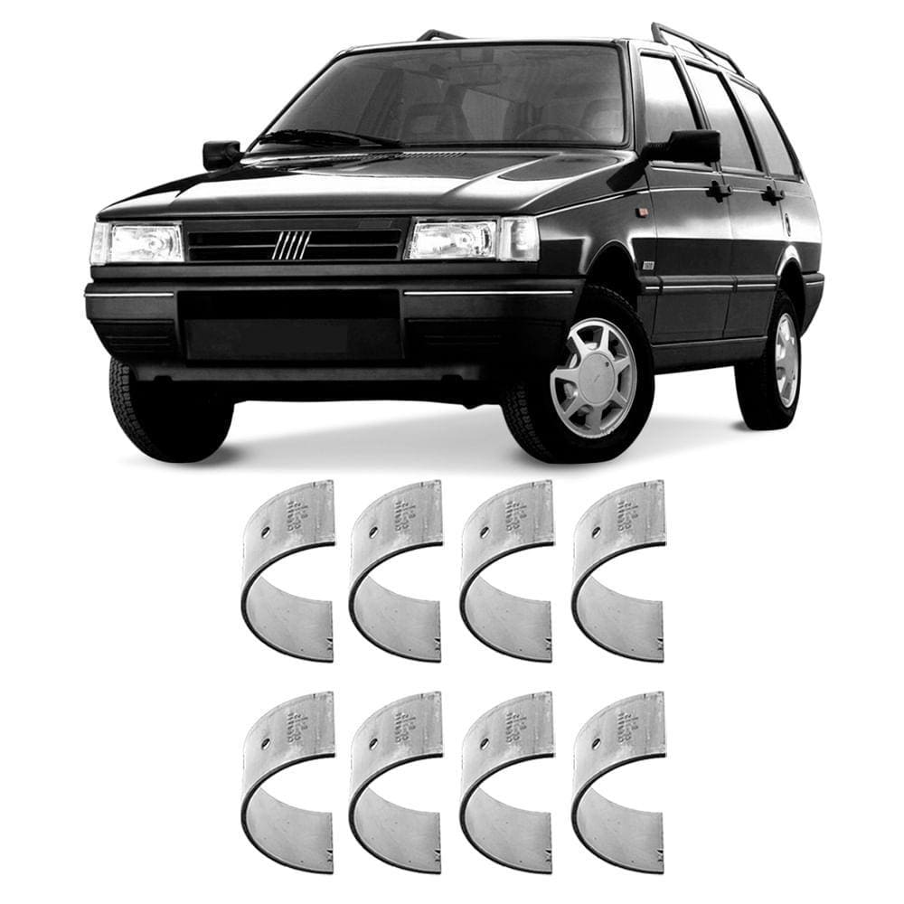 Bronzina Casquilho Biela 0.75 Palio Strada Siena 96 a 2004 Metal Leve SBB407