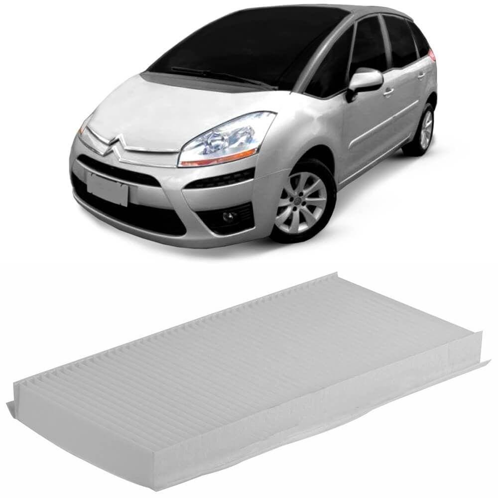 Filtro Cabine Ar Condicionado Citroen C4 Picasso 2007 a 2014 Metal Leve