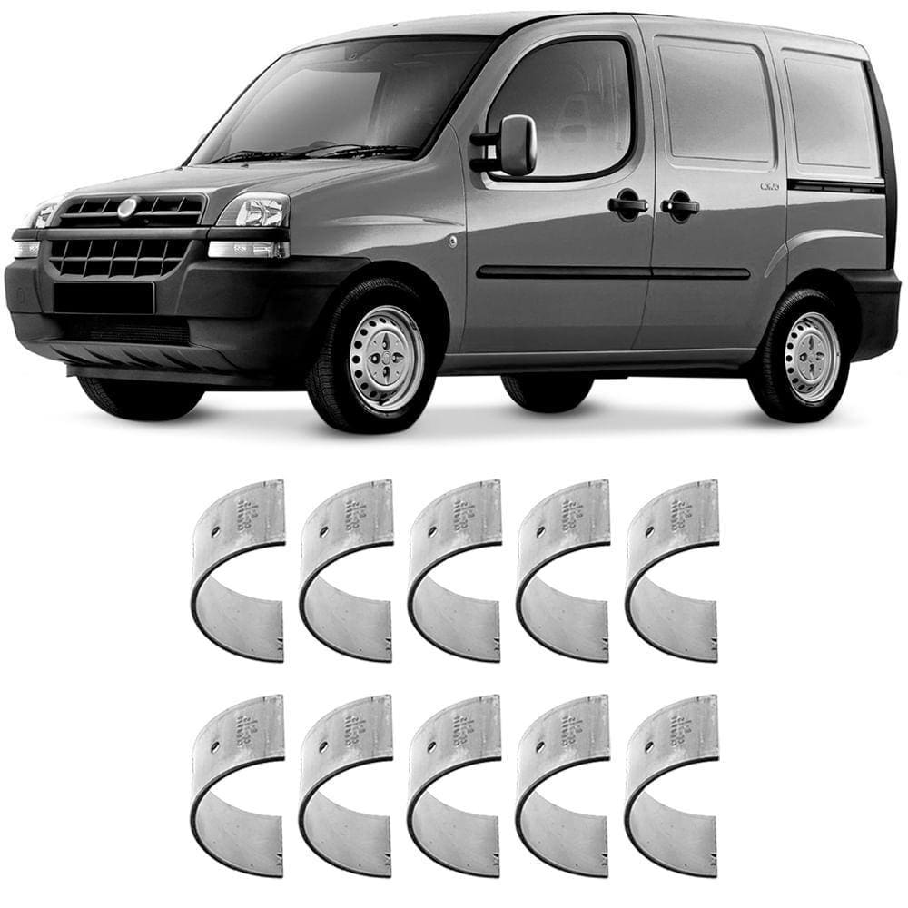 Bronzina Mancal 0.50 Fiat 500 Doblo Fiorino 2001 A 2021
