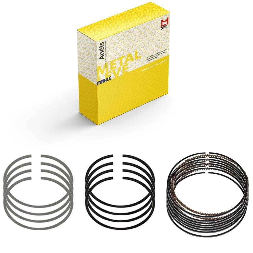 Jogo Anel Segmento Motor 1.8 8V N18XFH Metal Leve STA7268