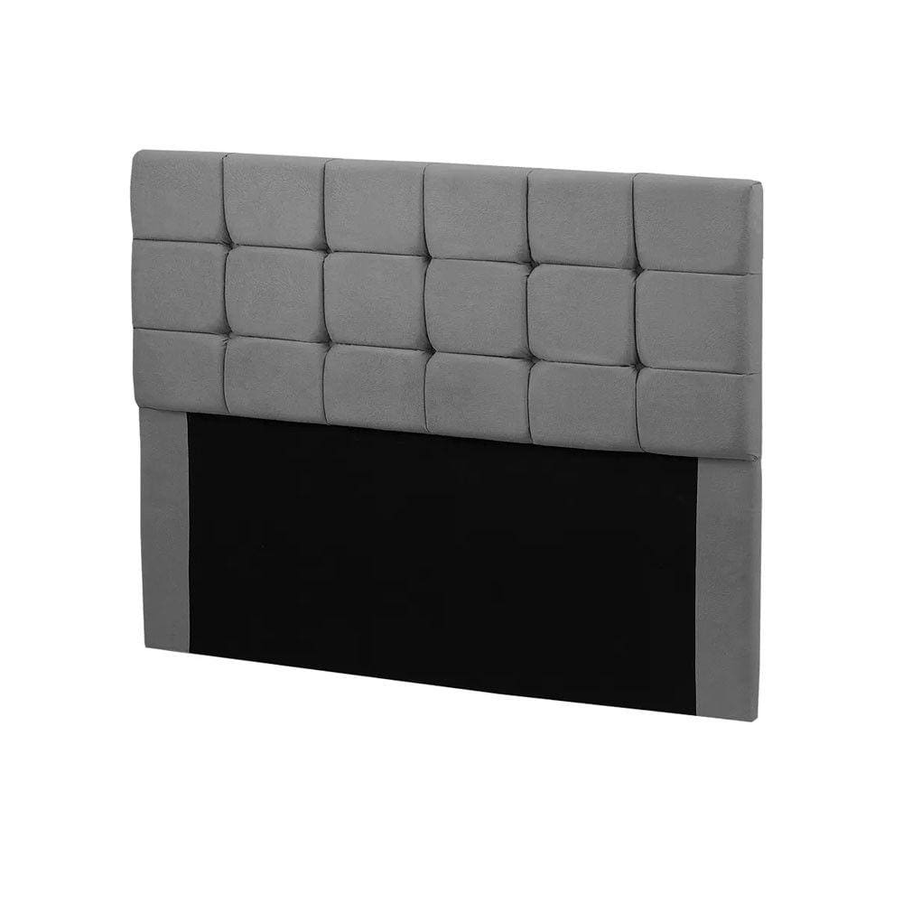 Cabeceira Julia Cama Box Casal 140cm Estofada Veludo Star Confort