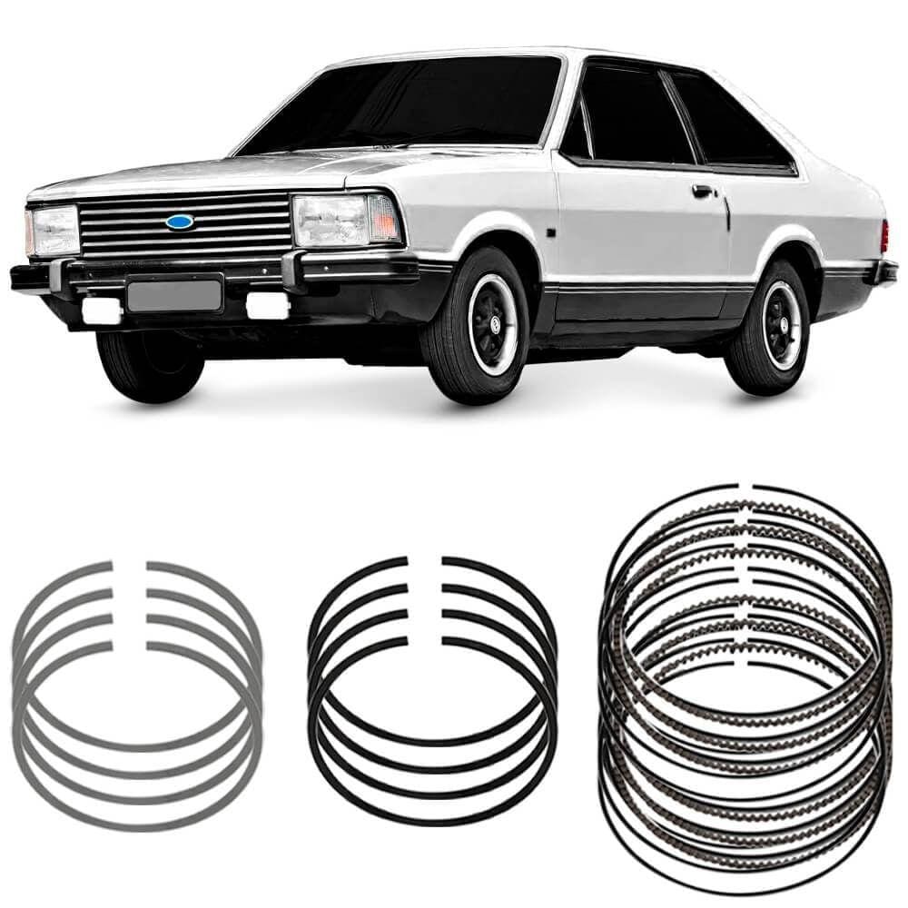 Jogo Anel Segmento STD Ford Corcel 1.6 79 a 85 Metal Leve