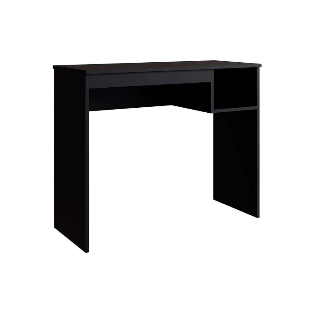 Mesa Escrivaninha Juvenil Noronha C/ 1 Nicho Preto - Genialflex