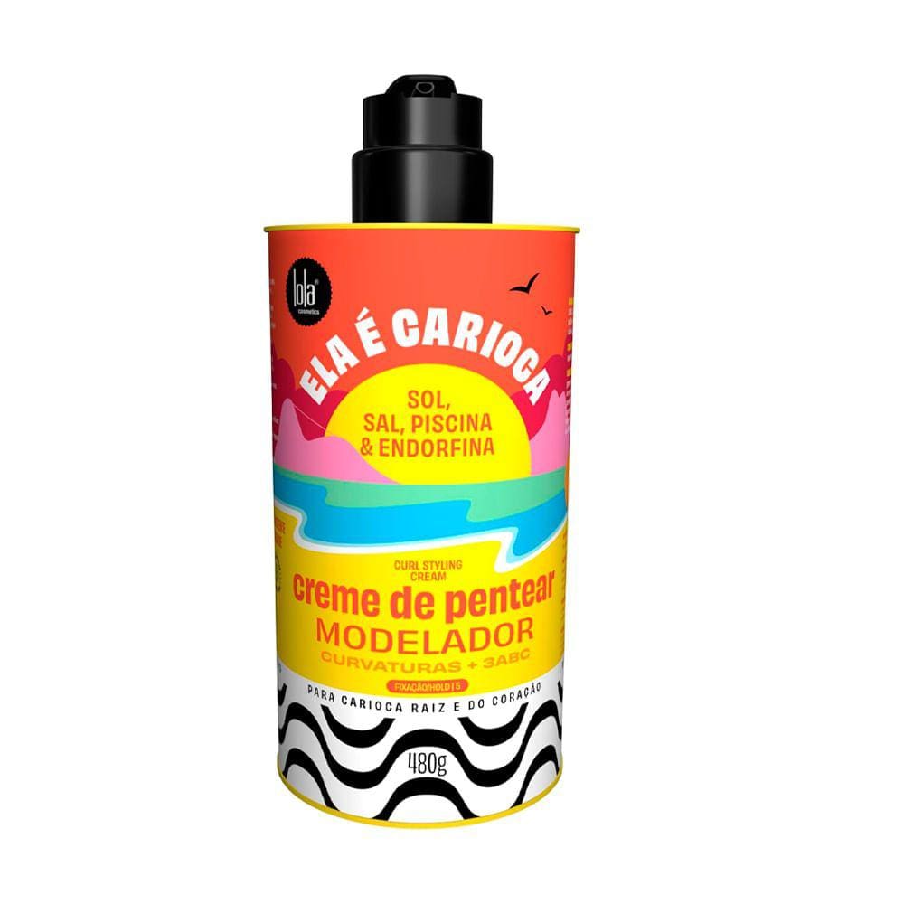 Creme de Pentear Lola Ela é Carioca Modelador 3abc 480g