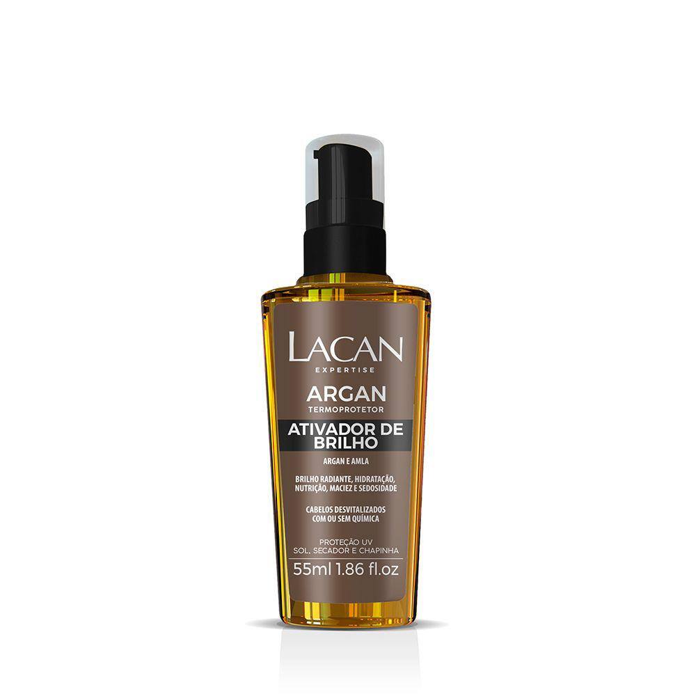 Lacan Expertise Argan Termoprotetor - Ativador de Brilho 55ml