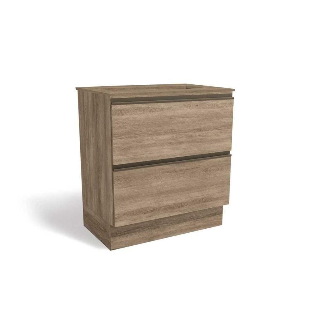 Balcão De Cozinha Maxxi G755 P/ Cooktop 80cm Nogal/nogal - Kappesberg