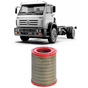 Filtro Ar Volkswagen 17230 Man 2014 A 2018 Metal Leve