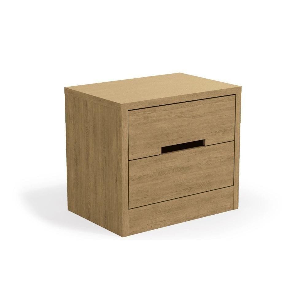 Mesa Cabeceira S822 C/ 2 Gavetas Freijó - Kappesberg