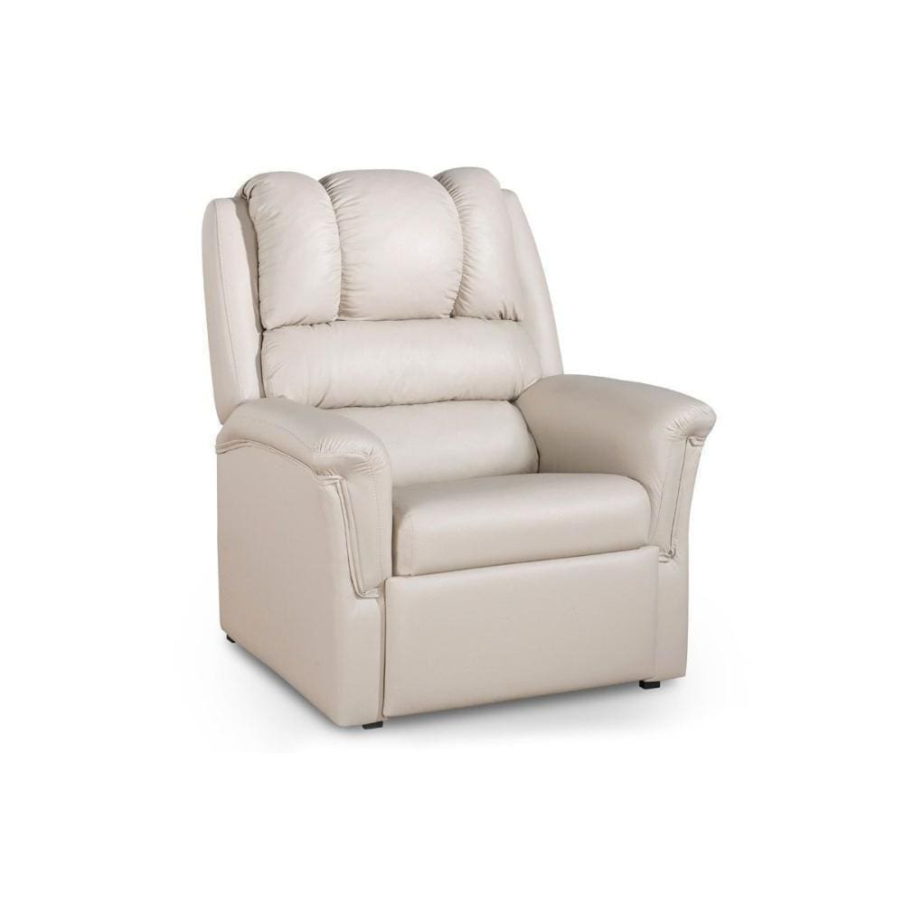 Poltrona Do Papai Reclinável França Mitus Two Way Courano Bege