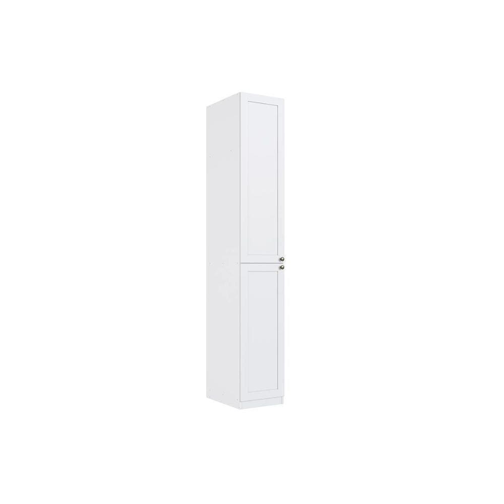 Guarda Roupa Solteiro Infinity 2 Portas Branco - Genialflex