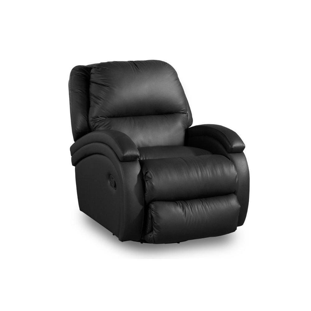 Poltrona Reclinável P/ Sala Divino Urbany Zero Wall Giro E Balanço Courano Preto
