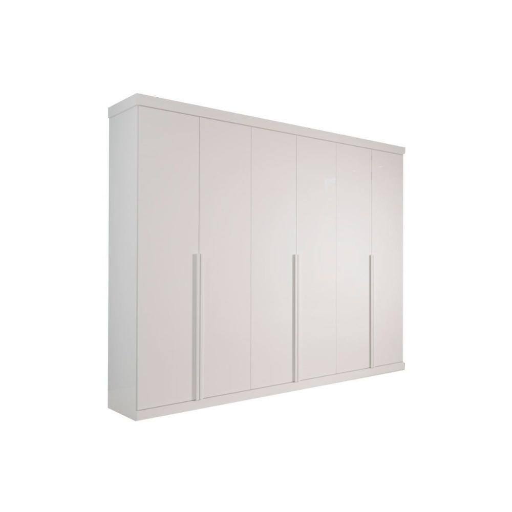 Guarda Roupa Casal 6 Portas E 6 Gavetas Guarapari Branco - Panan