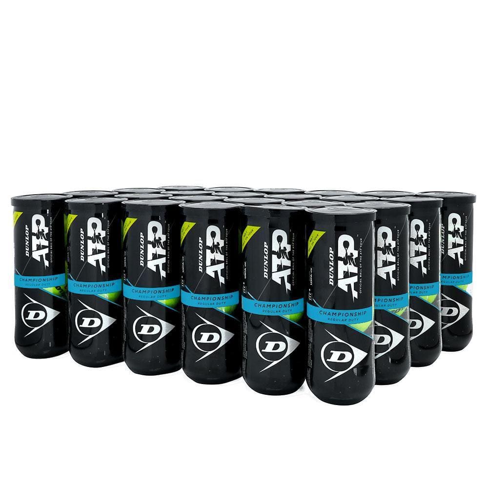 Bola de Tênis Dunlop ATP Championship - Caixa com 24 Tubos