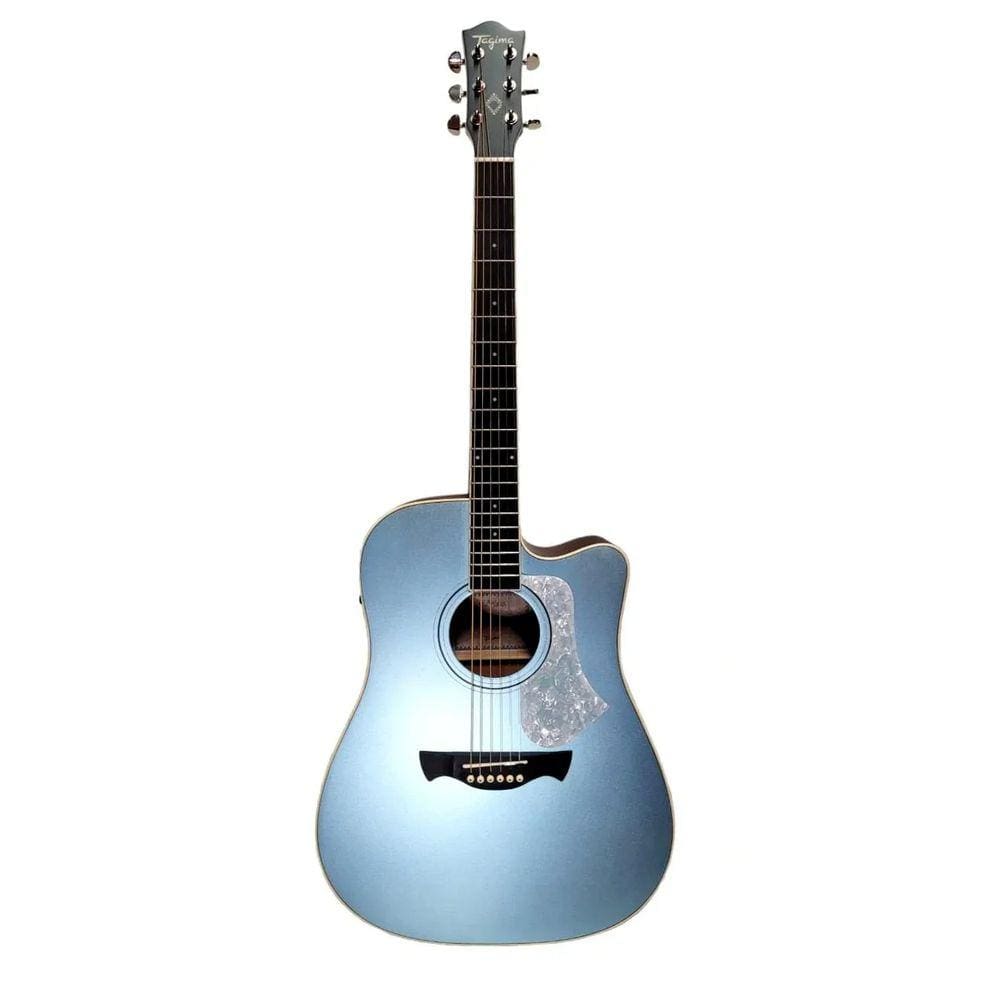 Violão Folk Elétrico Tagima Andes Aço Azul LPBS