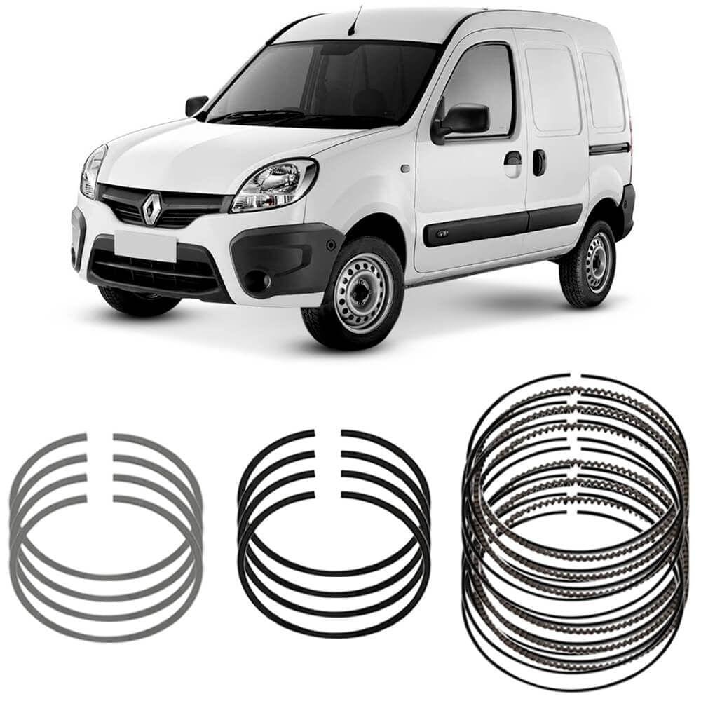 Jogo Anel Segmento Std Renault Kangoo 1.6 2000 A 2018