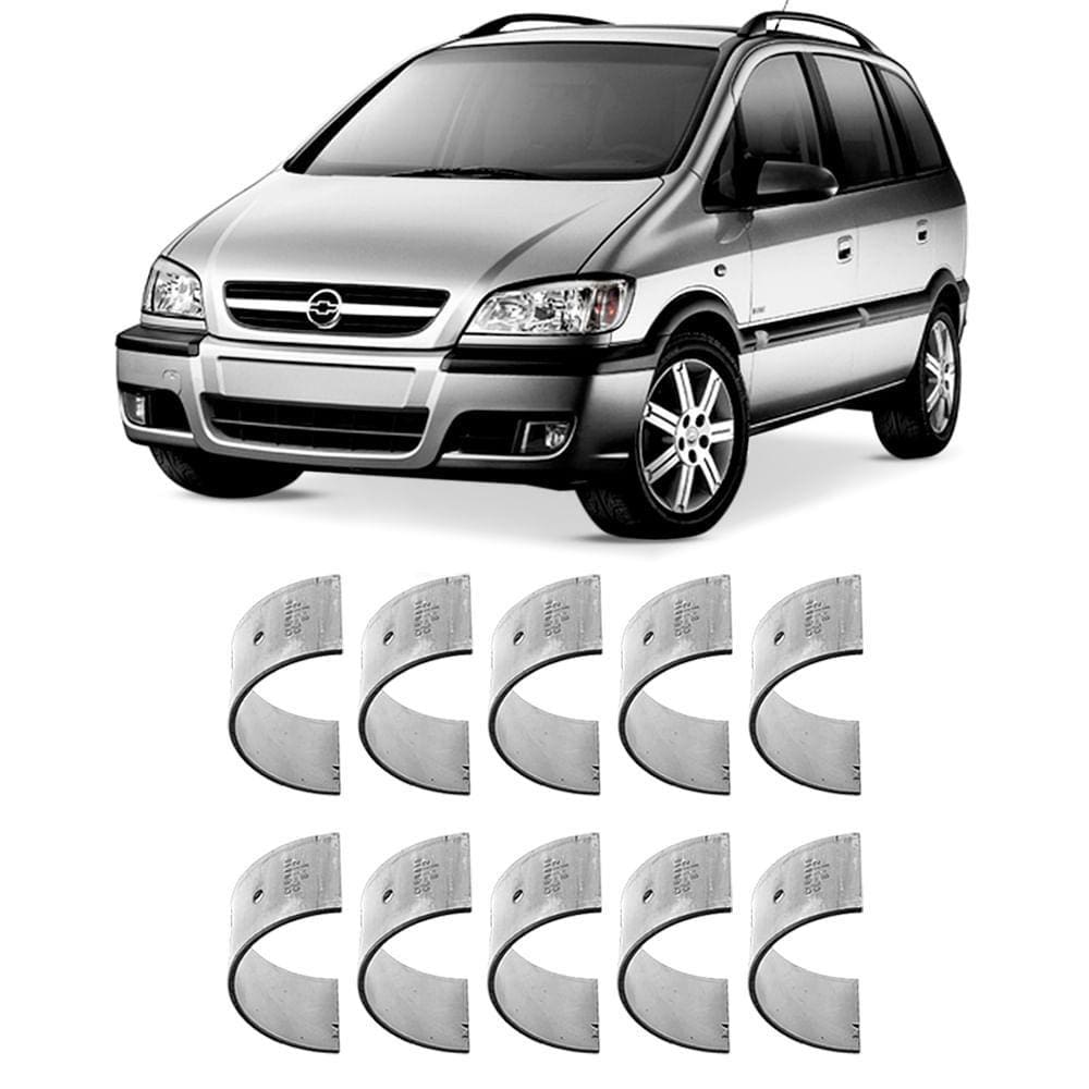 Bronzina Casquilho Mancal 0.50 Suprema Vectra Zafira 93 a 2009 Metal Leve SBC272