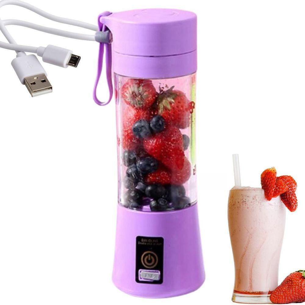 Liquidificador Portátil Recarregável USB - Prático