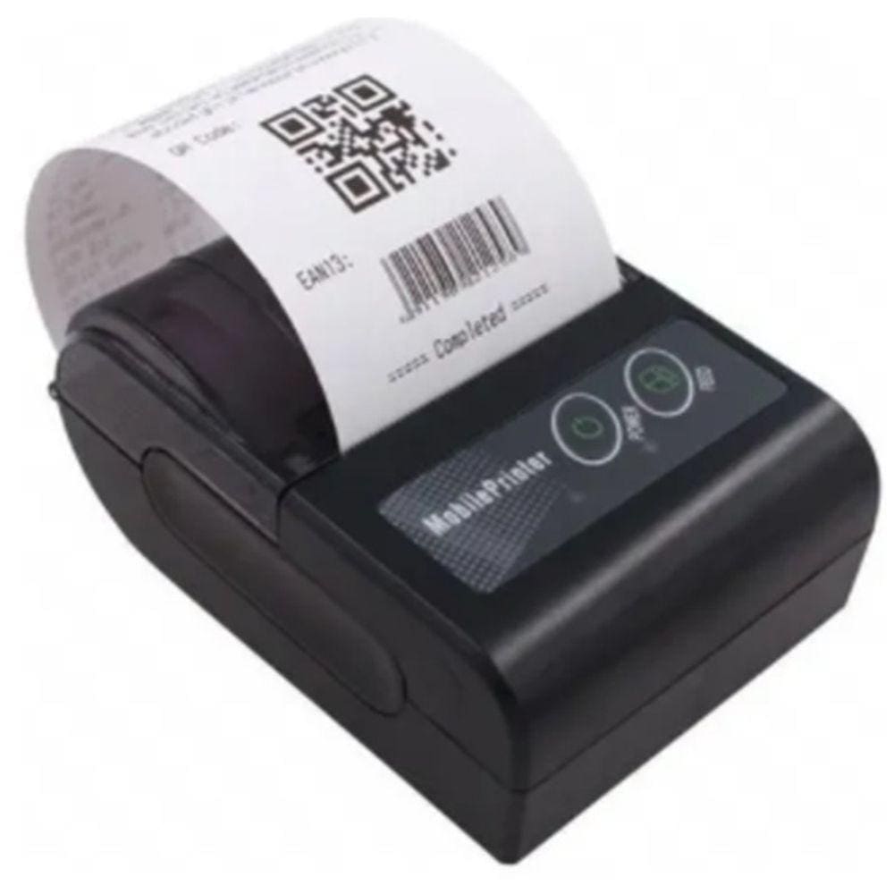 Mini Impressora Termica Nao Fiscal Bluetooth 58mm Delivery