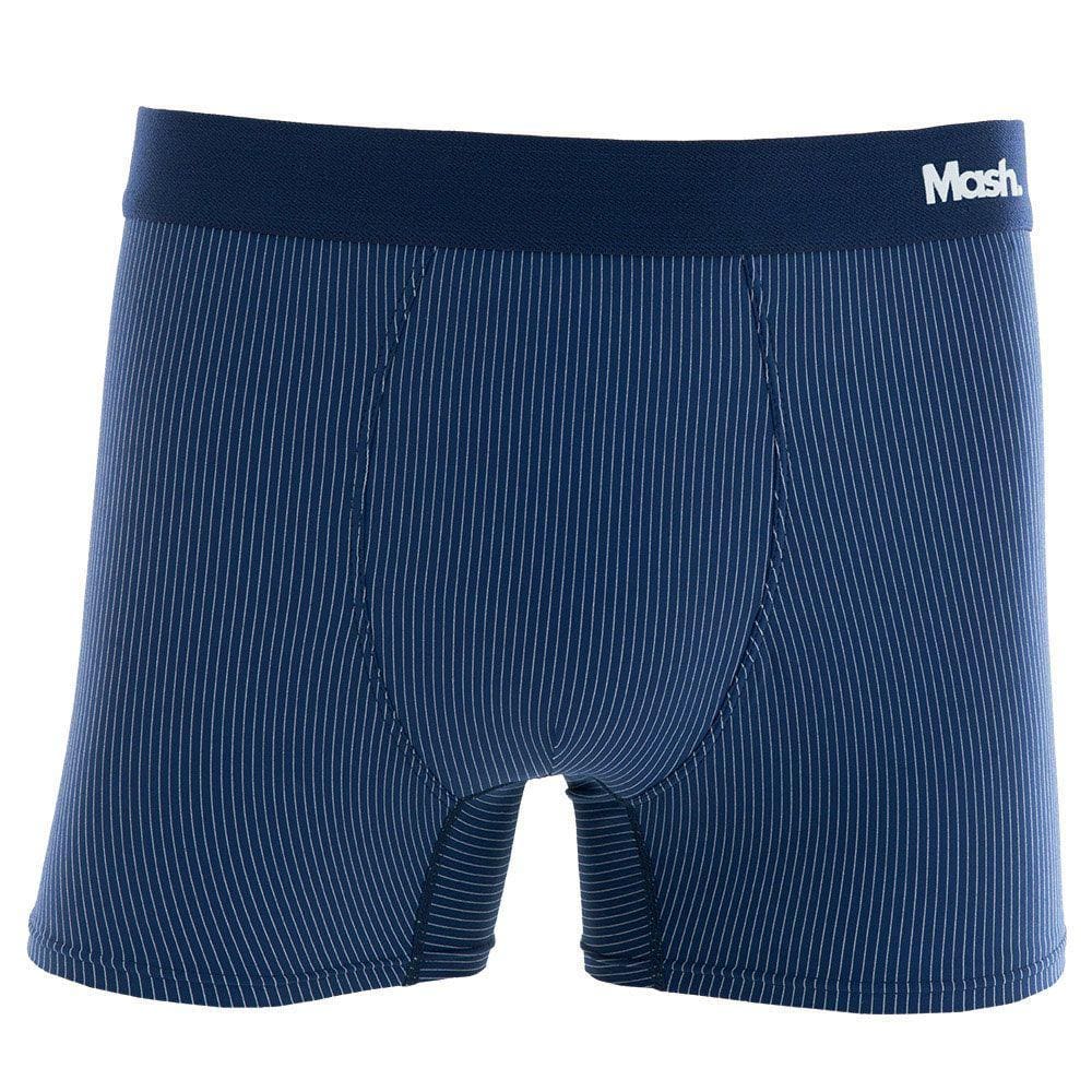 Cueca Mash Boxer Microfibra Risca de Giz - 045.00