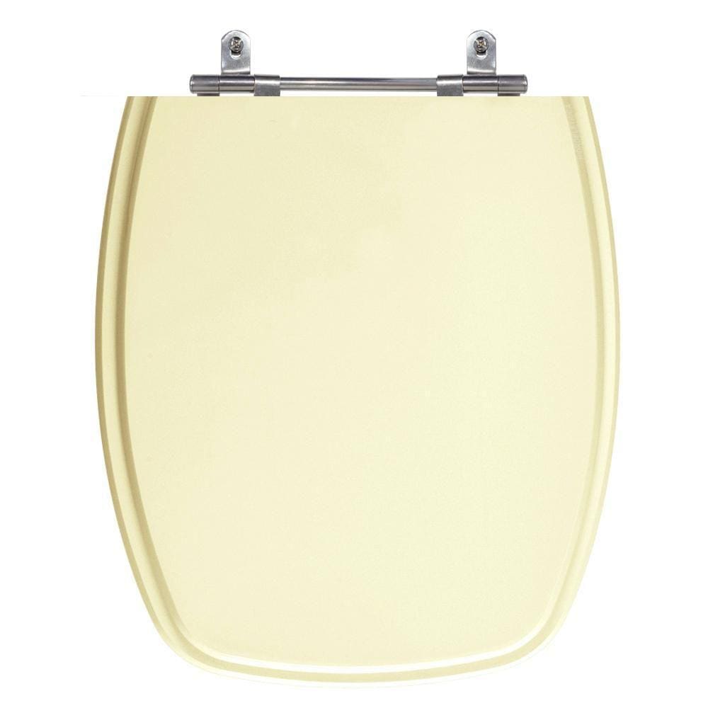 Assento Sanitário Bege Celite Stylus em MDF Laminado