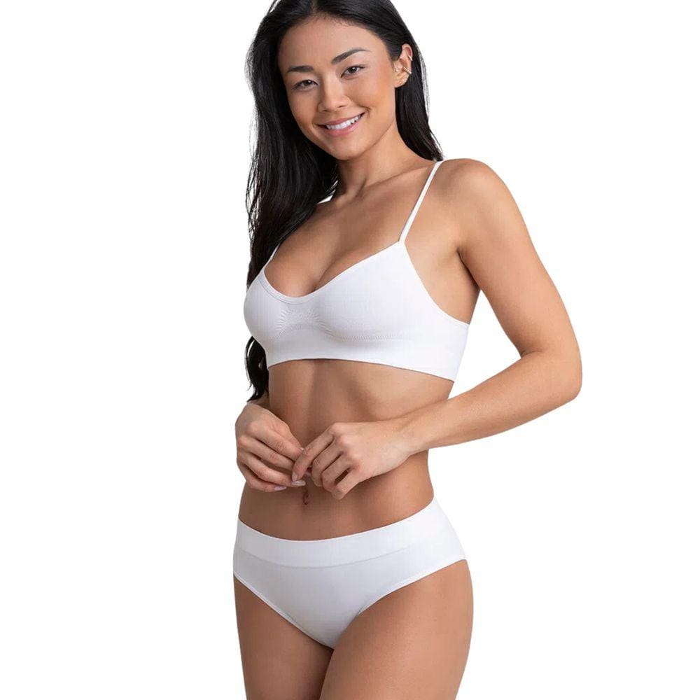 Lingerie Básica Lupo de Microfibra Sem Costura Loba