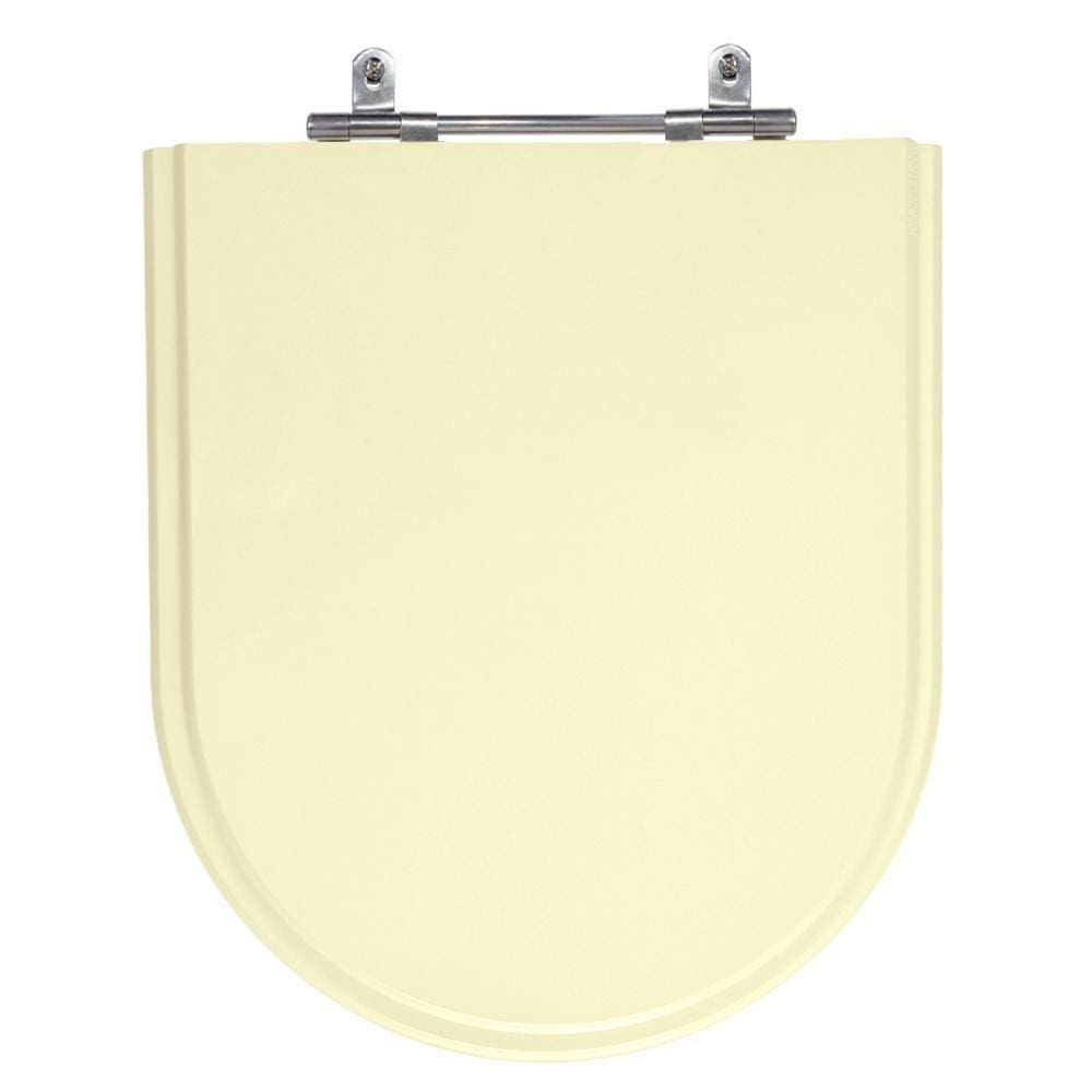 Assento Sanitário Deca Carrara Creme MDF Laminado