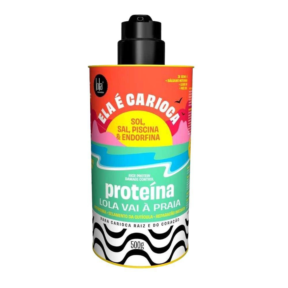 Proteína Capilar Lola Ela é Carioca 3 Em 1 500g