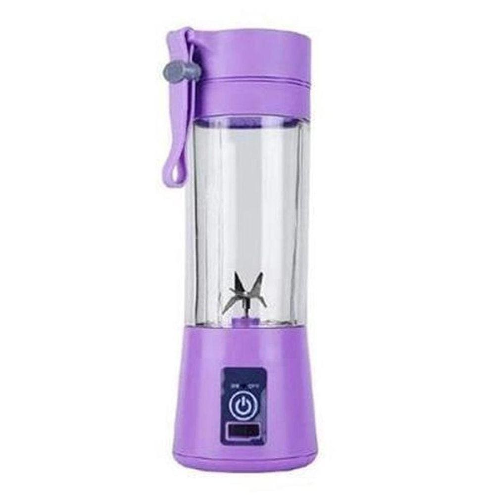 Mini Liquidificador Portátil USB 380ml 6 Lâminas