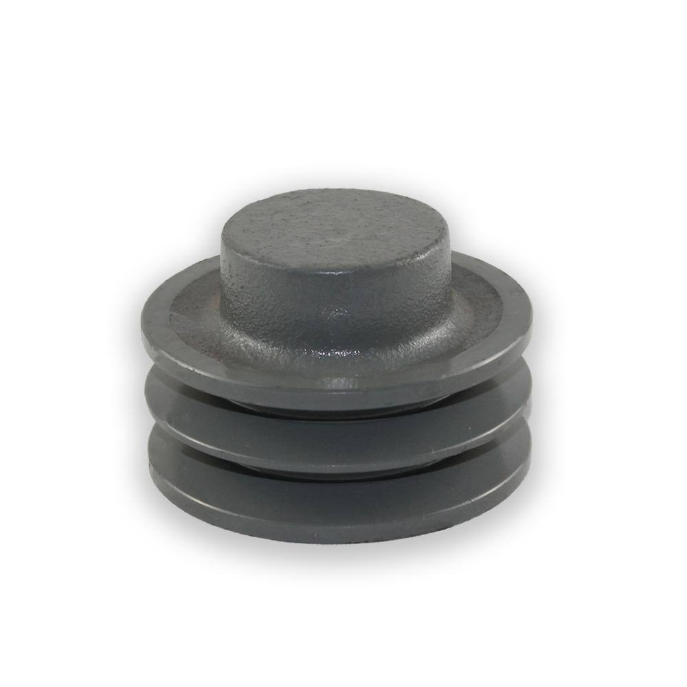 Polia de Ferro Fundido 110mm 2 Canais Perfil A