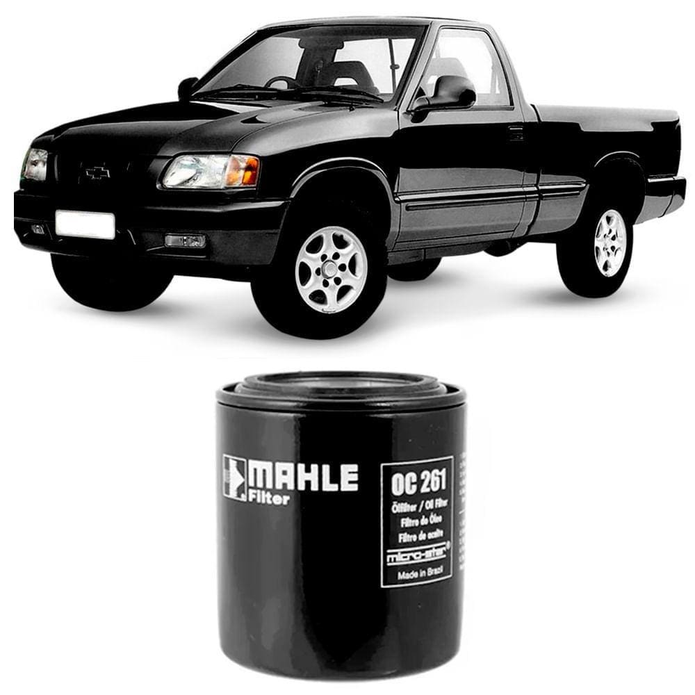Filtro Óleo Chevrolet S10 2.5 96 A 2000 Metal Leve
