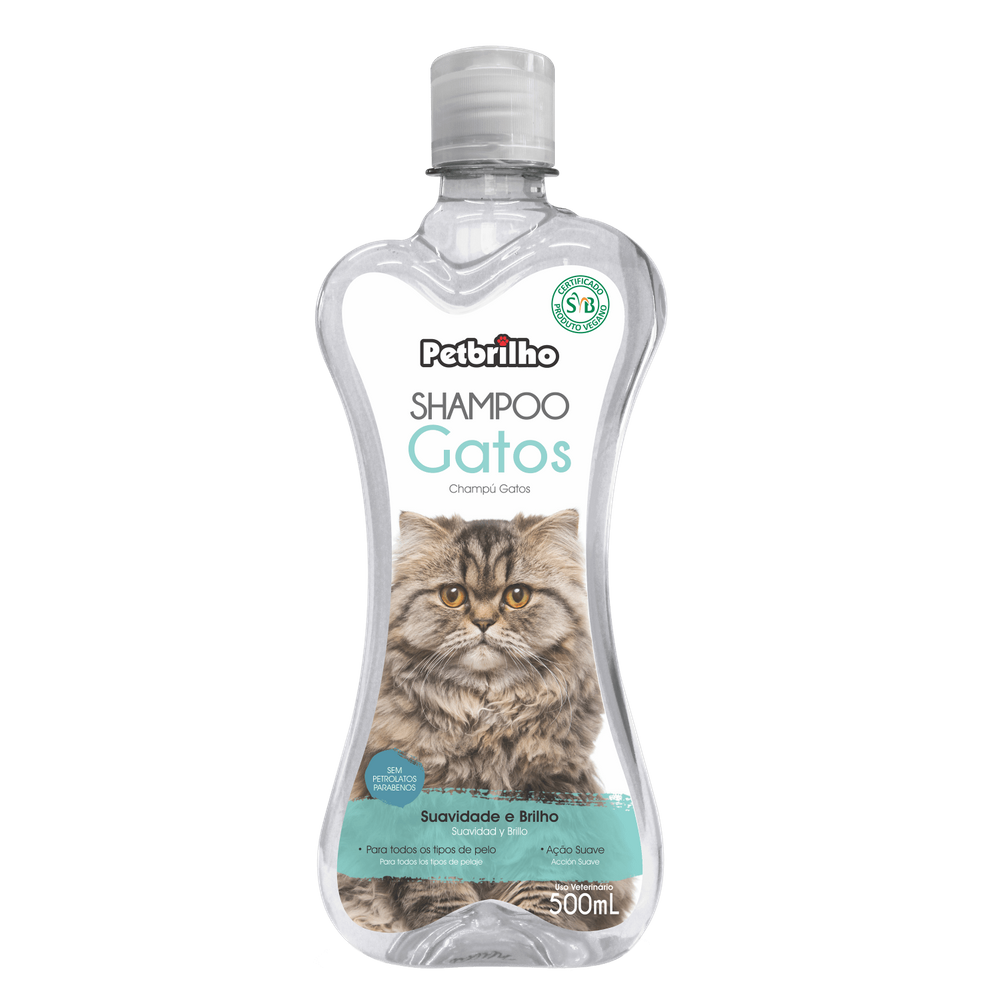 Petbrilho Gatos - Shampoo para Pet 500ml