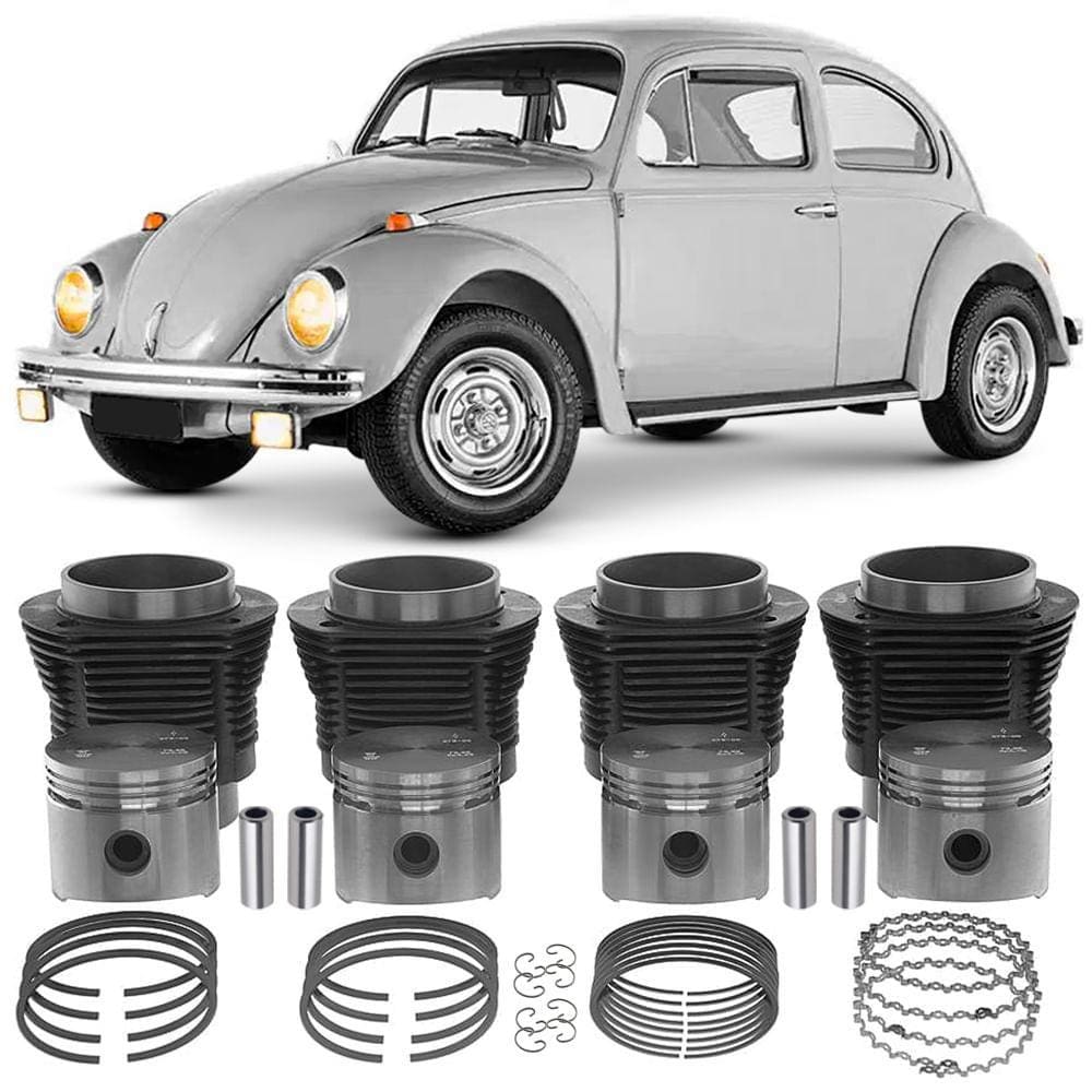 Kit Motor Sp2 Fusca 1700 Ar 72 A 76 88mm Metal Leve