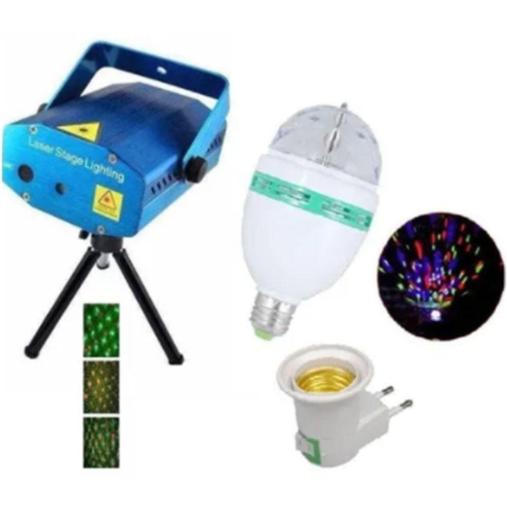 Kit Iluminação Festa Jogo De Luz Dj Balada De Qualidade